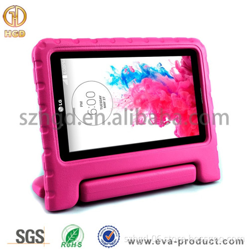 Durable eva foam material handle stand kids case for lg g pad 7.0 cover case